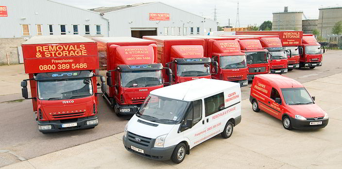 Dedicated Removals Vehicle Fleet