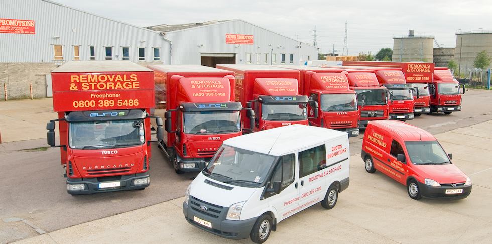 Dedicated Removals Vehicle Fleet